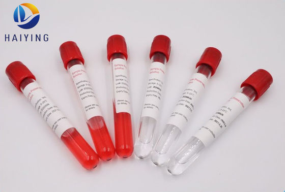 ইথিলিন অক্সাইড 5ml/10ml রক্তের নমুনা টিউব ভাইরাস ফ্লু পরীক্ষা