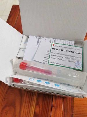 ভাইরাস ফ্লু পরীক্ষা রক্তের নমুনা টিউব